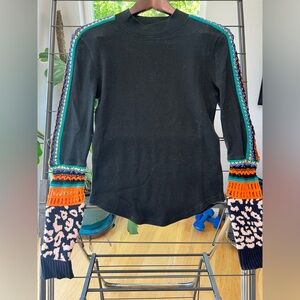 Free People In The Mix Cuff Thermal Top - Size S